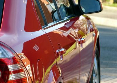 Red Car Side View