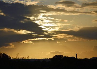 Mill silhouette in Worcester